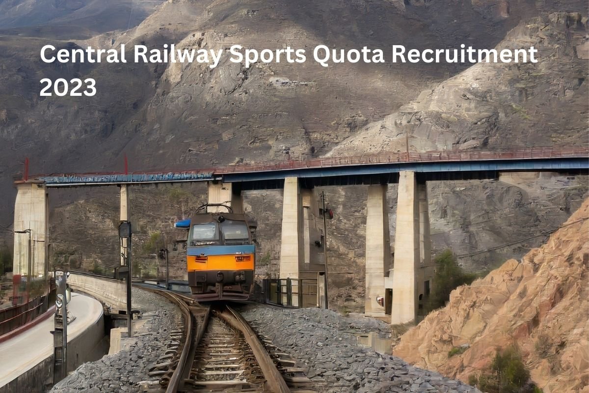 Central Railway Sports Quota Recruitment 2023