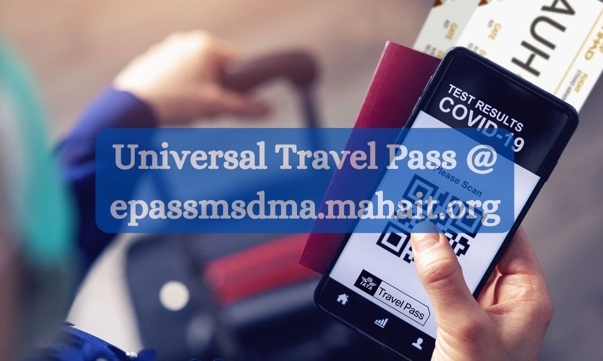Universal Travel Pass @ epassmsdma.mahait.org