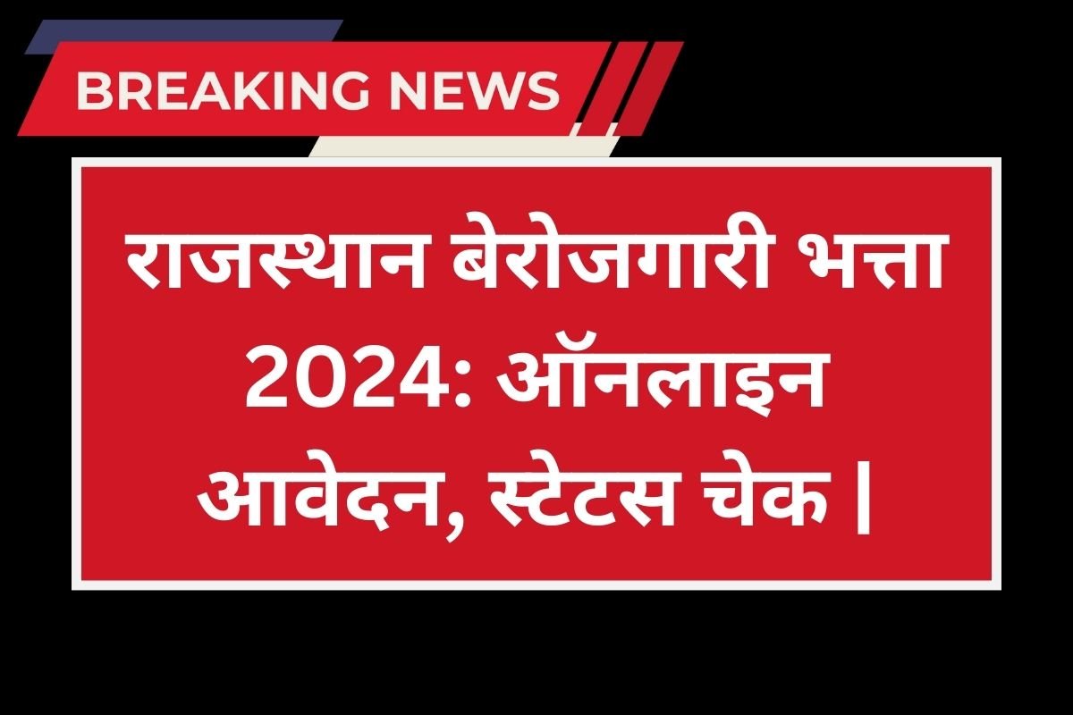 Rajasthan Berojgari Bhatta Status 2024