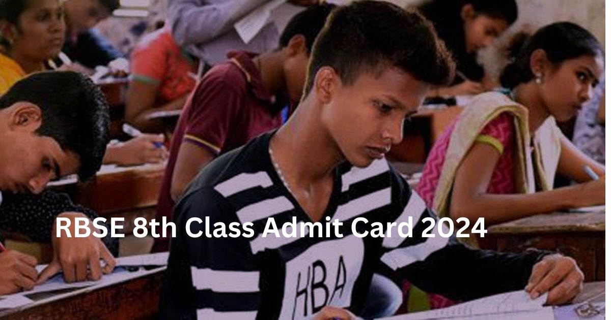 RBSE 8th Class Admit Card 2024
